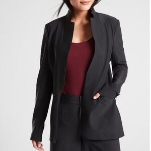 Athleta Interstellar Black Blazer.6